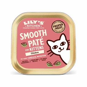 Smooth Pate Curious Kitten Chicken Pate Cat Wet Food