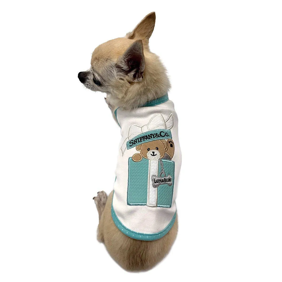 Sniffany Bear Gift Box Dog Tank