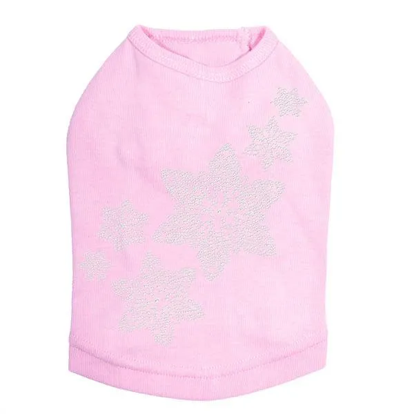 Snowflakes Rhinestone Dog Tank