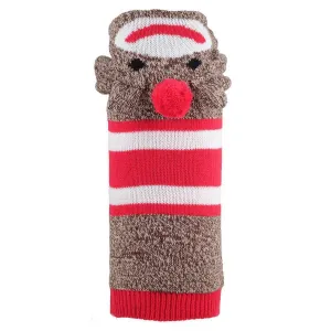 Sock The Monkey Hooded Dog Sweater