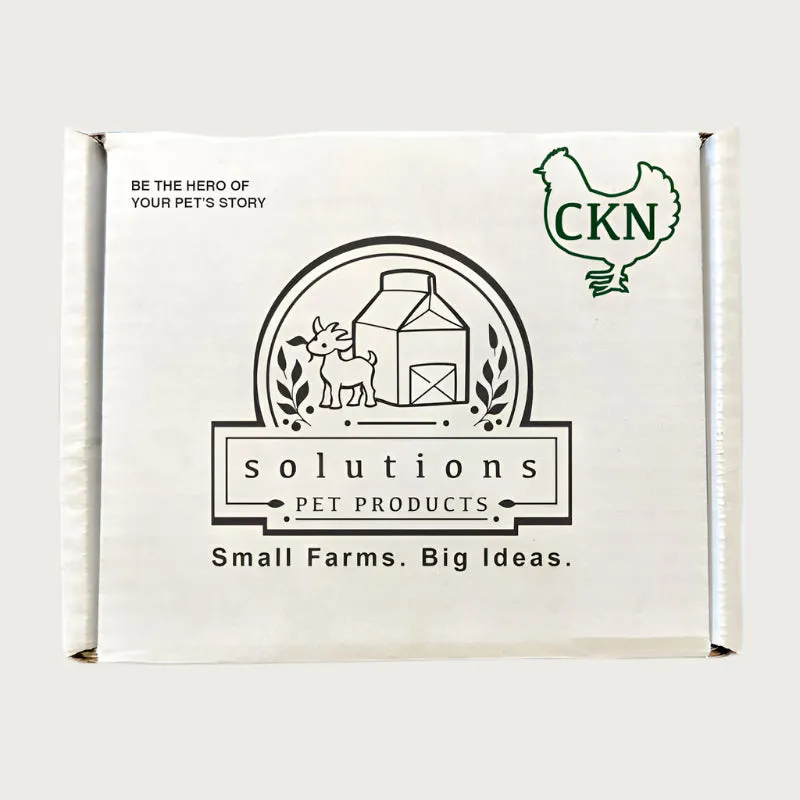 SOLUTIONS PET PRODUCTS Frozen Raw Chicken Recipe for Dogs