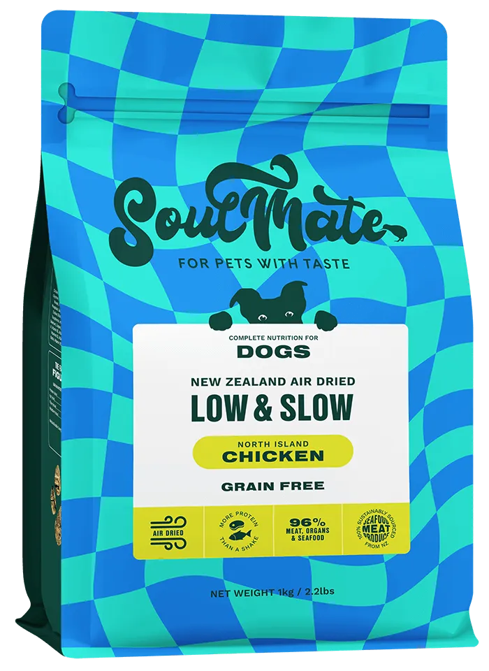 Soulmate New Zealand Air Dried Dog Food Low & Slow - North Island Chicken