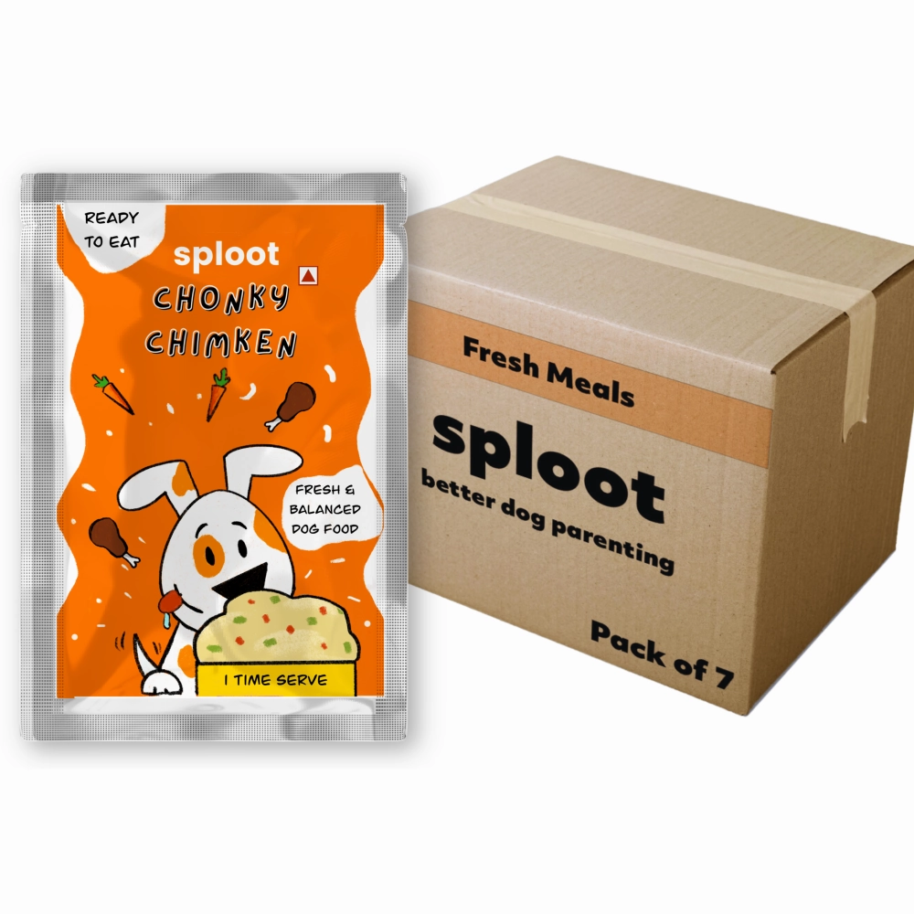 Sploot Meals Chonky Chimken Chicken and Brown Rice Dog Wet Food