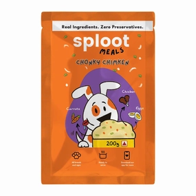 Sploot Meals Chonky Chimken Chicken and Brown Rice Dog Wet Food