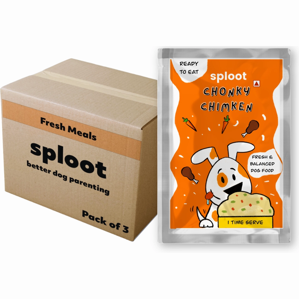 Sploot Meals Chonky Chimken Chicken and Brown Rice Dog Wet Food