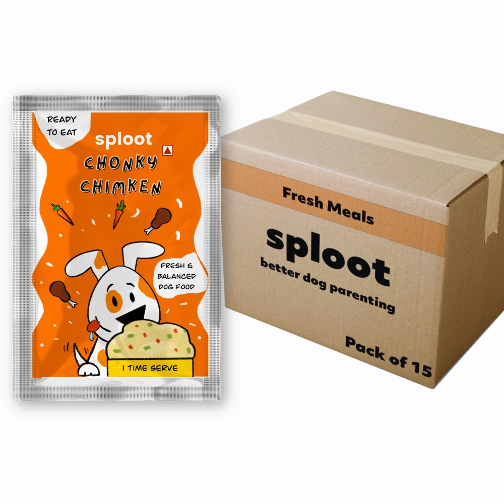Sploot Meals Chonky Chimken Chicken and Brown Rice Dog Wet Food