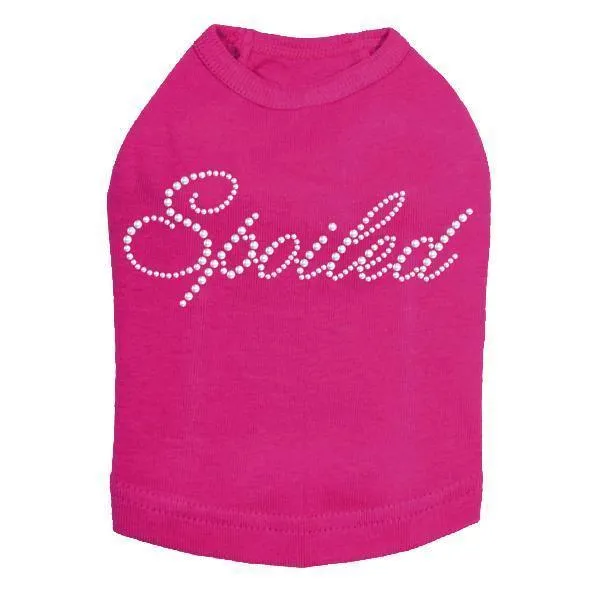 Spoiled Rhinestone Dog Tank