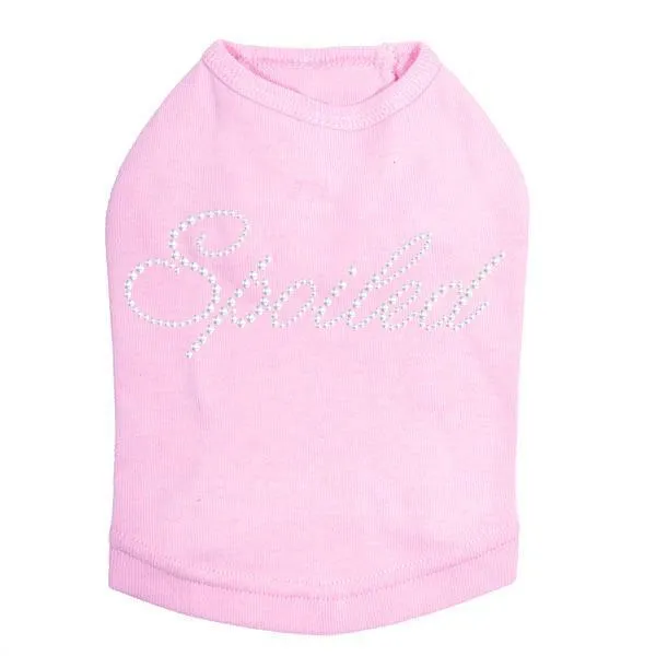 Spoiled Rhinestone Dog Tank