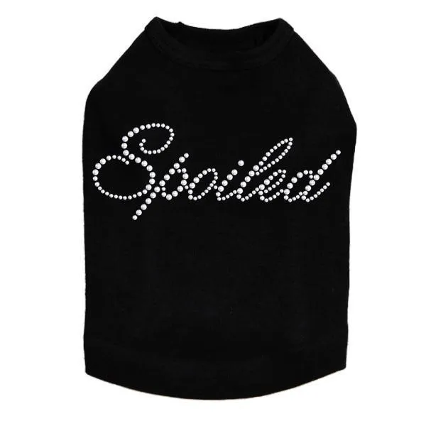 Spoiled Rhinestone Dog Tank