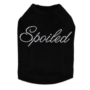 Spoiled Rhinestone Dog Tank