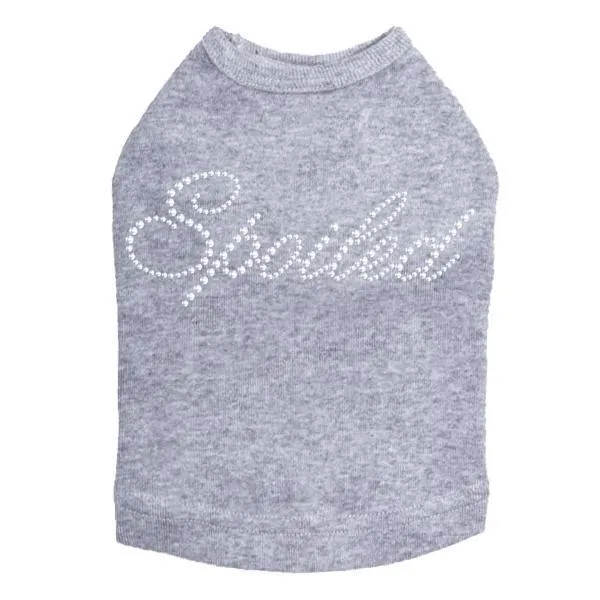 Spoiled Rhinestone Dog Tank