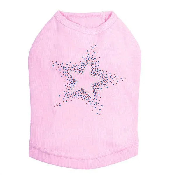 Star USA Rhinestone Dog Tank