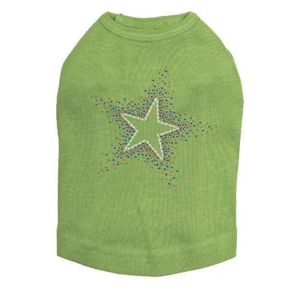 Star USA Rhinestone Dog Tank