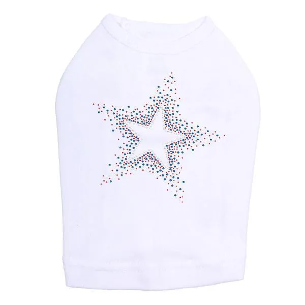 Star USA Rhinestone Dog Tank