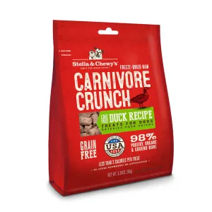 STELLA & CHEWY'S Carnivore Crunch Duck Treats for Dogs