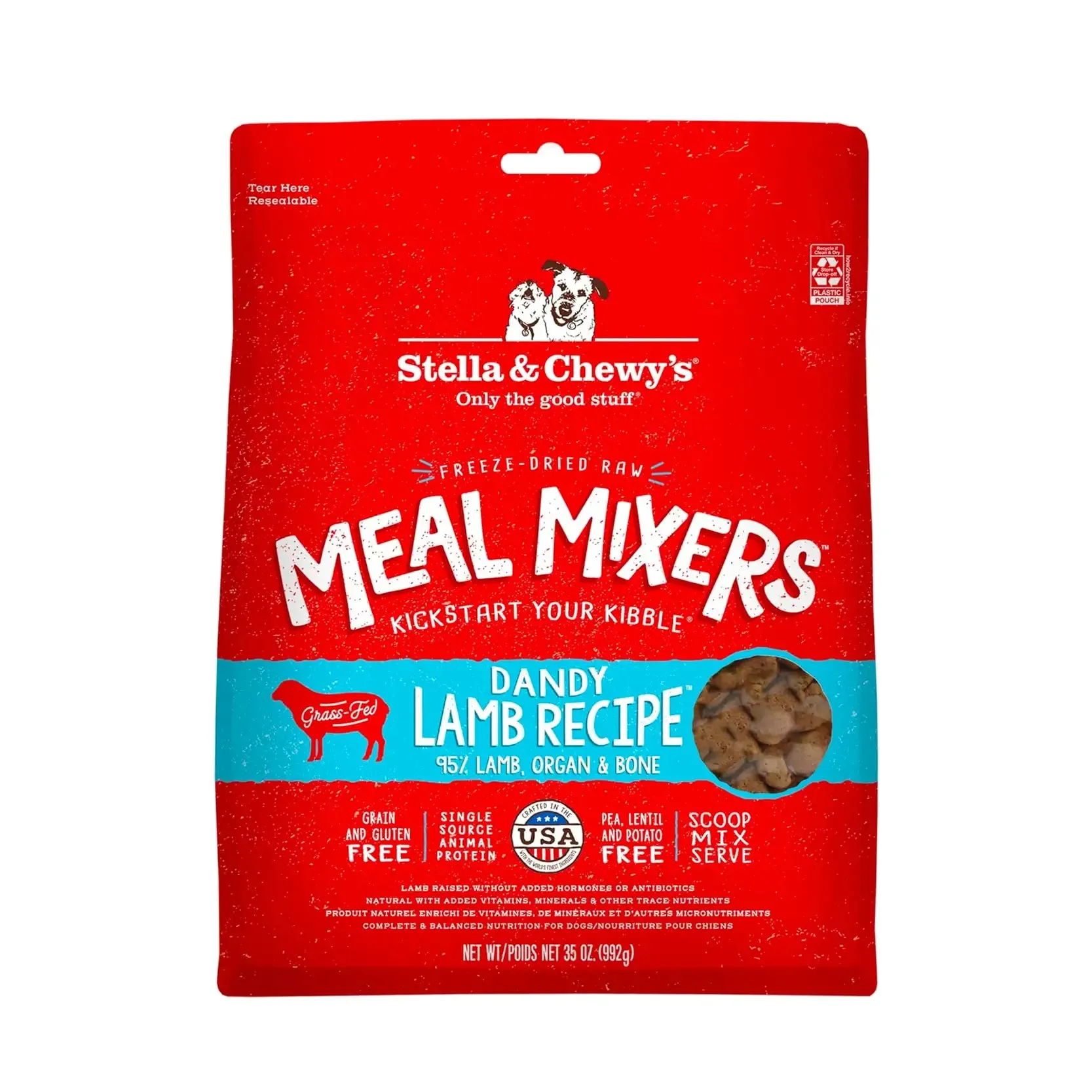 Stella & Chewy's - Freeze Dried Chewy's Dandy Lamb Meal Mixers