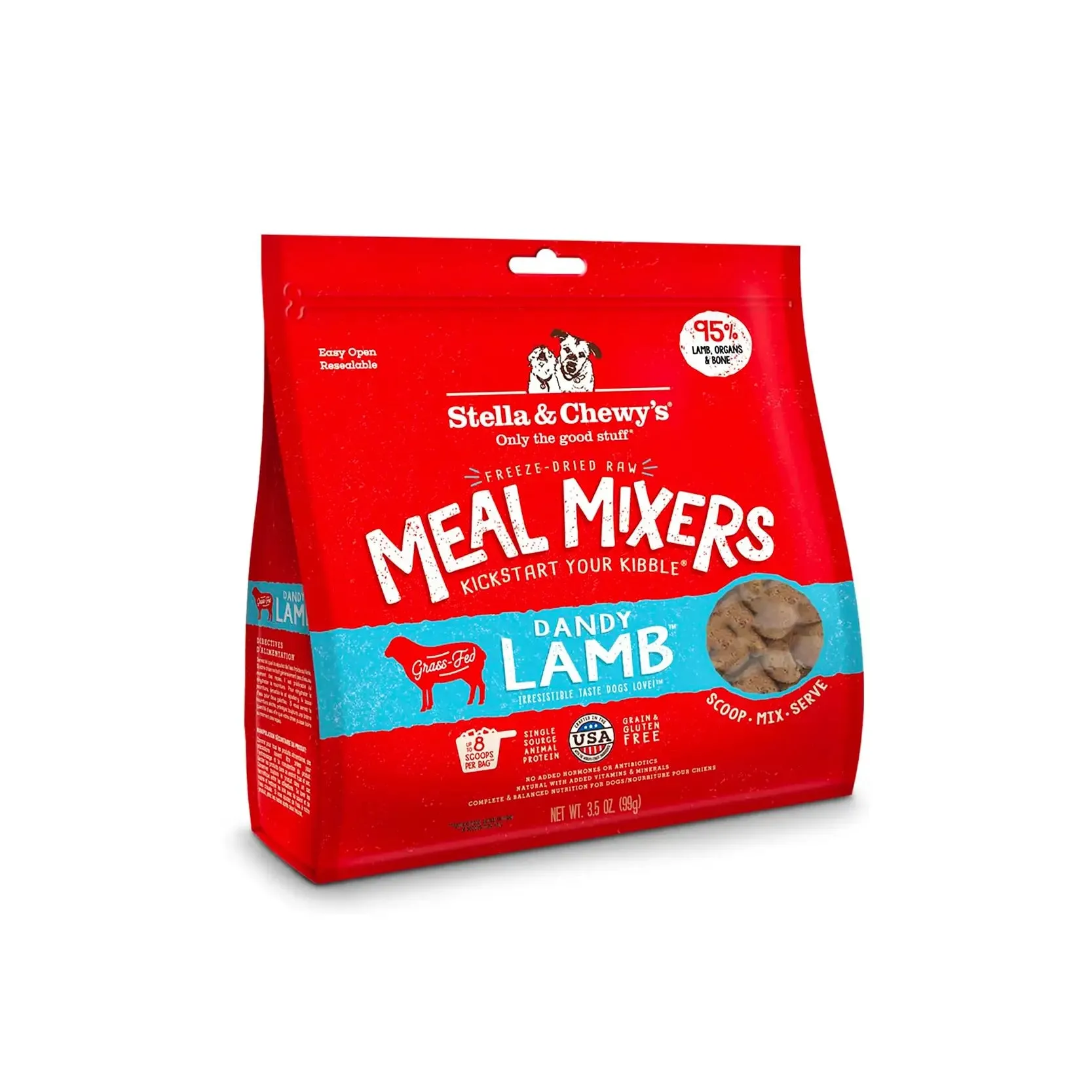 Stella & Chewy's - Freeze Dried Chewy's Dandy Lamb Meal Mixers