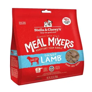 STELLA & CHEWY'S Freeze-Dried Raw Dandy Lamb Meal Mixers for Dogs