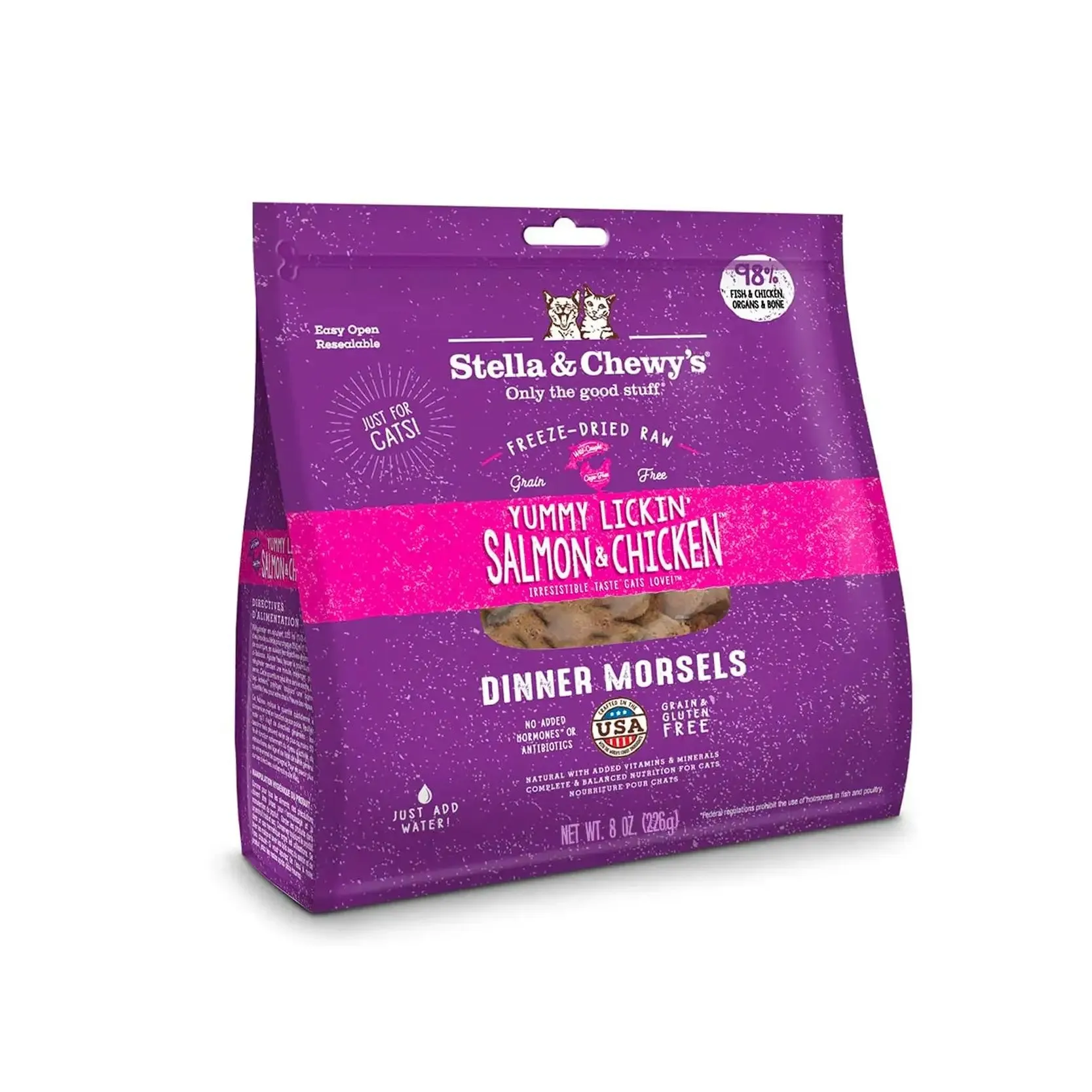 Stella & Chewy's - Freeze Dried Salmon & Chicken Dinners Morsels (Cats)