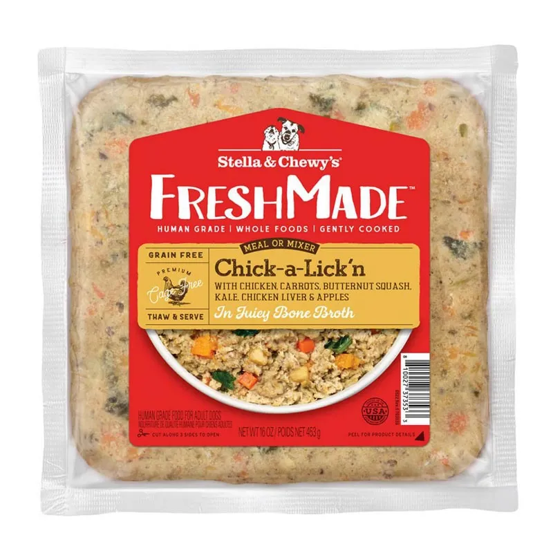 STELLA & CHEWY'S FreshMade Gently Cooked Chick-a-Lick'n Meal for Dogs