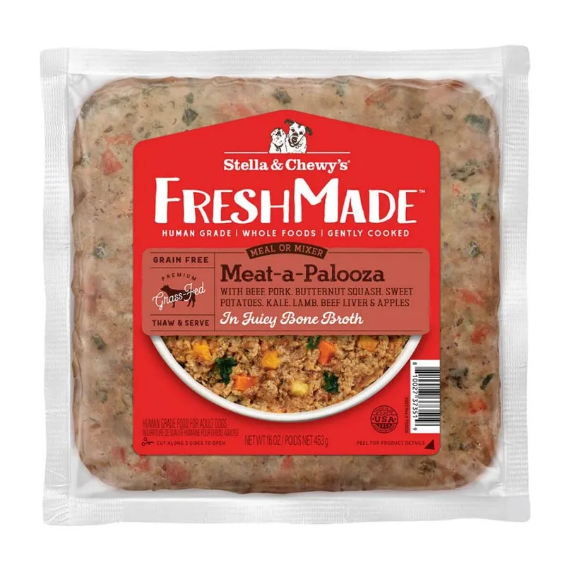 STELLA & CHEWY'S FreshMade Gently Cooked Meat-a-Palooza Meal for Dogs
