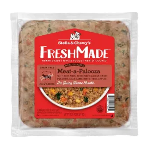 STELLA & CHEWY'S FreshMade Gently Cooked Meat-a-Palooza Meal for Dogs