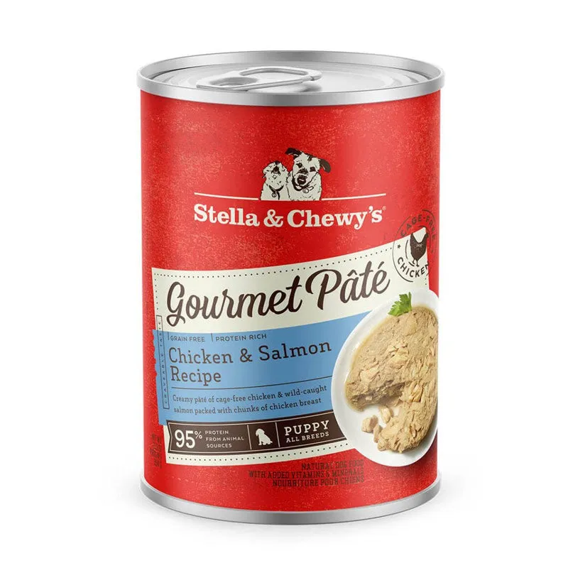 STELLA & CHEWY'S Gourmet Pt Chicken & Salmon Recipe for Puppies