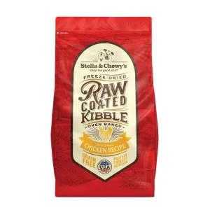 STELLA & CHEWY'S Raw Coated Kibble Grain-Free Chicken Recipe for Dogs