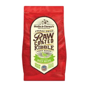 STELLA & CHEWY'S Raw Coated Kibble Grain-Free Duck Recipe for Dogs