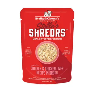 STELLA & CHEWY'S Stella's Shredrs Chicken & Liver Recipe for Dogs
