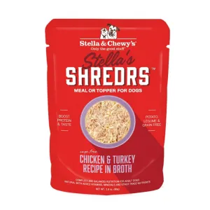 STELLA & CHEWY'S Stella's Shredrs Chicken & Turkey Recipe for Dogs
