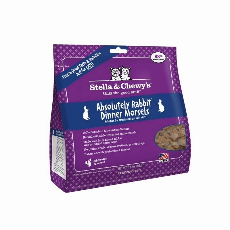 Stella & Chewy's - Freeze Dried Absolutely Rabbit Dinners Morsels (Cats)