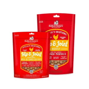Stellas Solutions Hip & Joint Boost Cage-Free Chicken Dinner Morsels for Dogs
