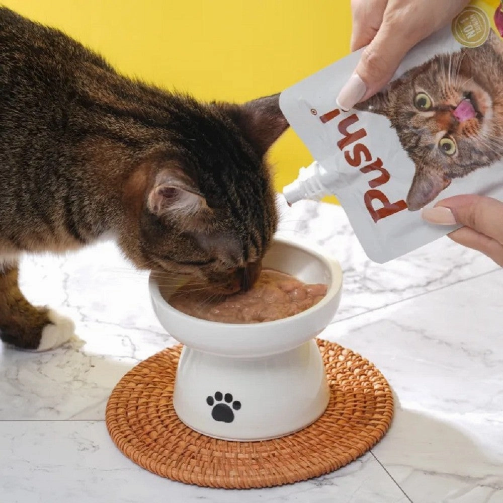 Strong Bone Protect Three Fish Mousse Paste Cat Pouch
