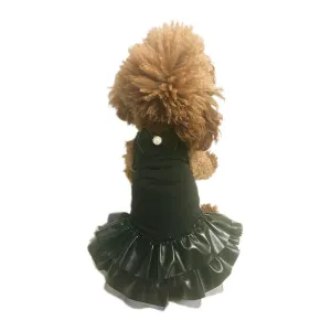 Sweet Coco Pleather Dog Dress