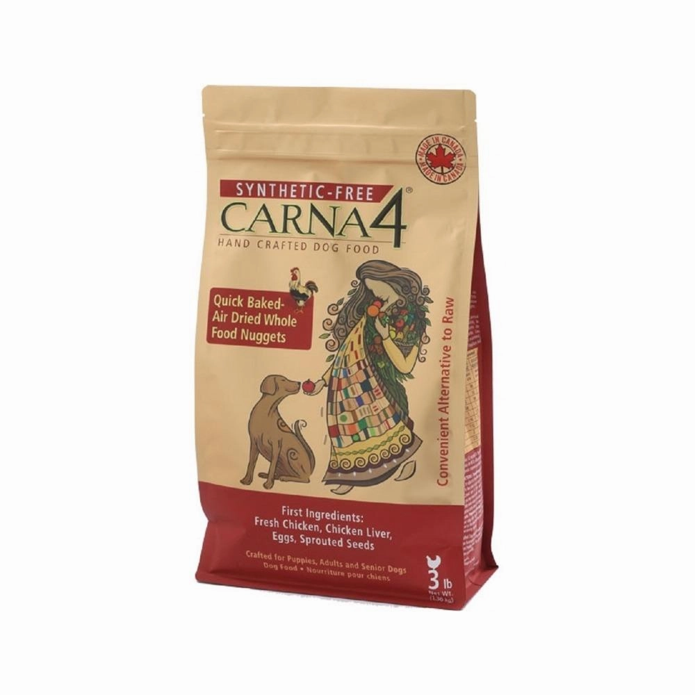 Synthetic - Free Whole Grain Chicken Dog Dry Food for All Life Stages