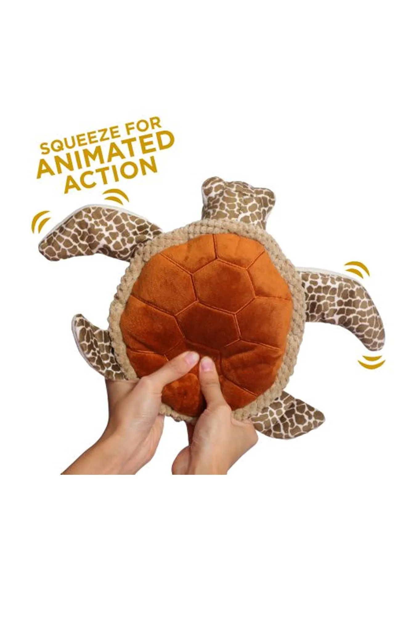 Tall Tails Animated Sea Turtle Dog Toy