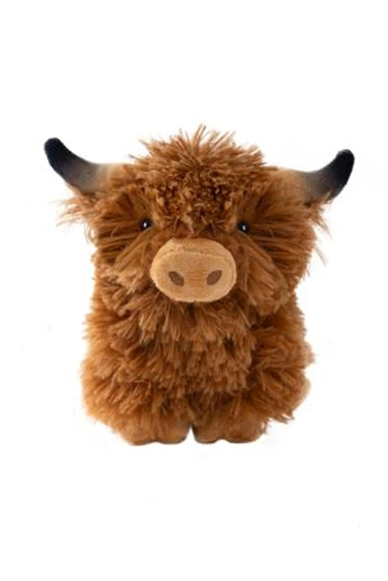 Tall Tails Highland Cow Squeaker Plush Dog Toy
