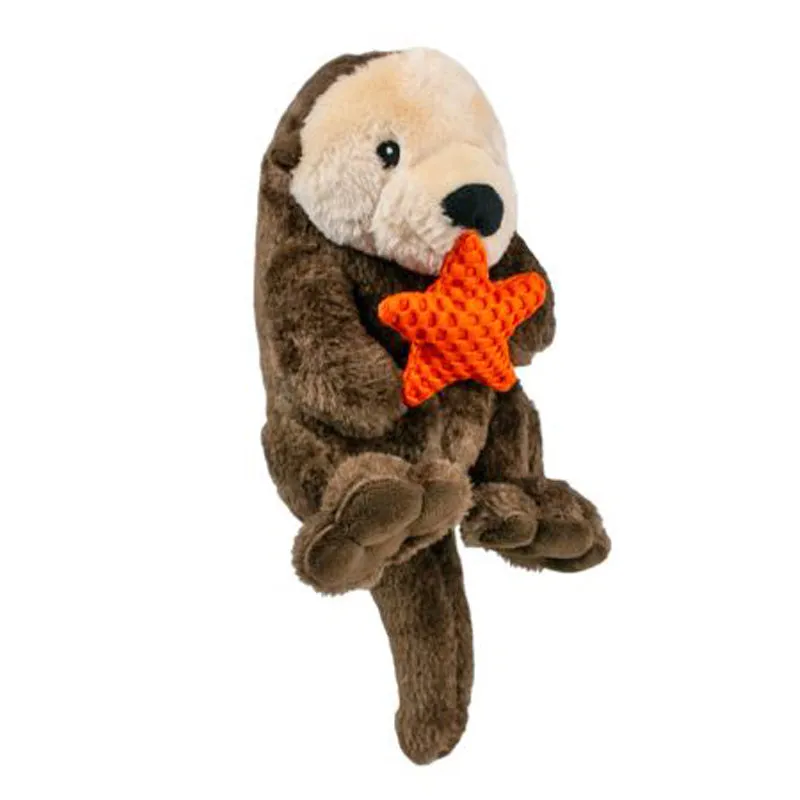 TALL TAILS Otter Rope Body Dog Toy