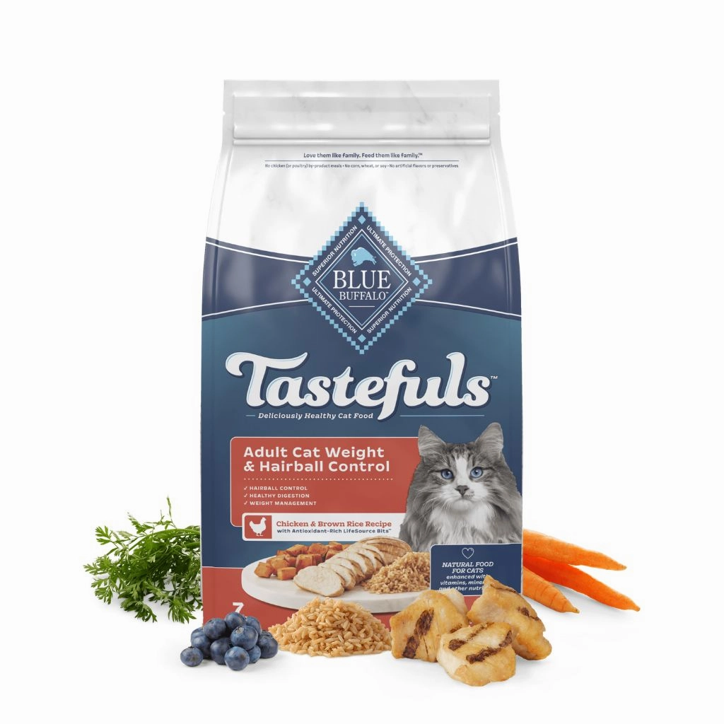 Tastefuls Hairball & Weigh Control Chicken & Brown Rice