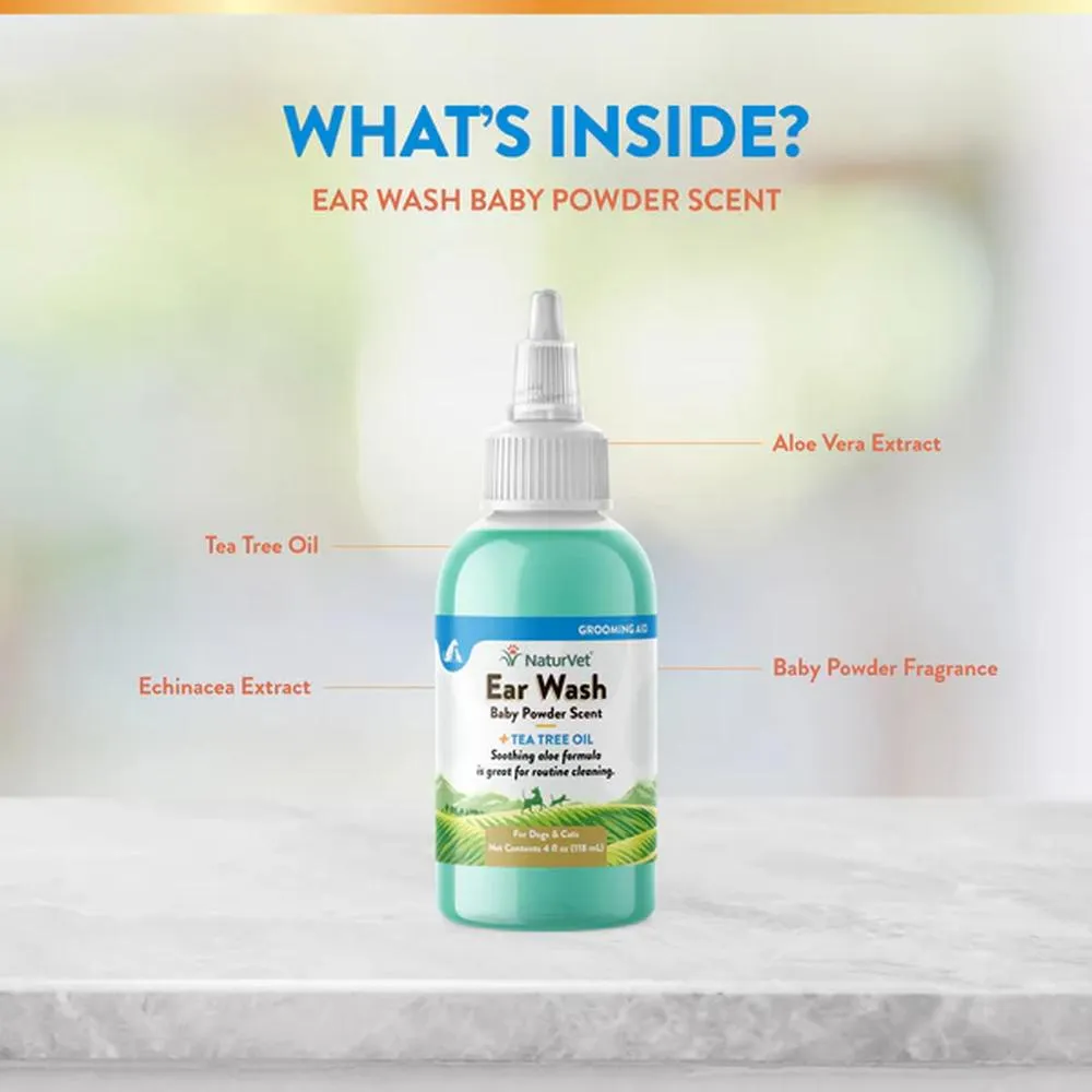 Tea Tree Oil Ear Wash for Dogs & Cats