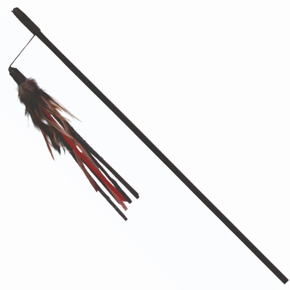 Temptations Tasty Chicken Treats & Trixie Feather Rod Toy Combo for Cats