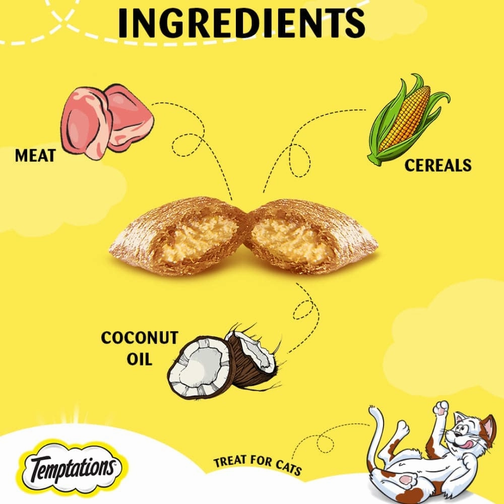 Temptations Tempting Tuna and Tasty Chicken Flavor Cat Treats Combo