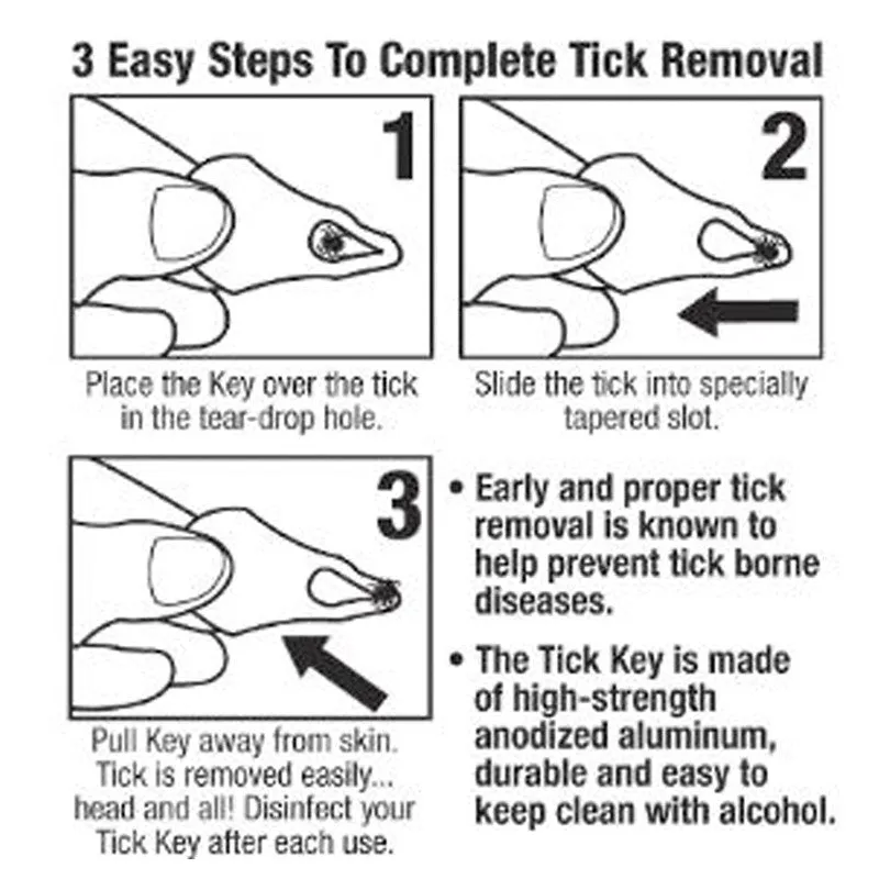 THE ORIGINAL TICK KEY Tick Removal Device