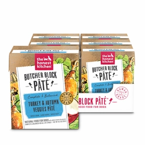 The Honest Kitchen Butcher Block Pate Turkey & Autumn Veggies for Dogs
