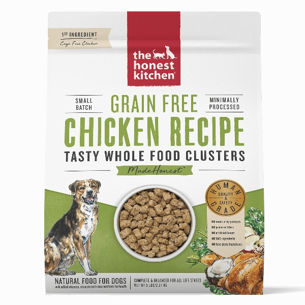 The Honest Kitchen GF Chicken Whole Food Clusters Dry Dog Food