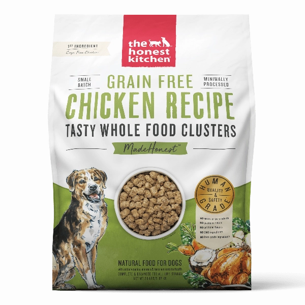 The Honest Kitchen GF Chicken Whole Food Clusters Dry Dog Food