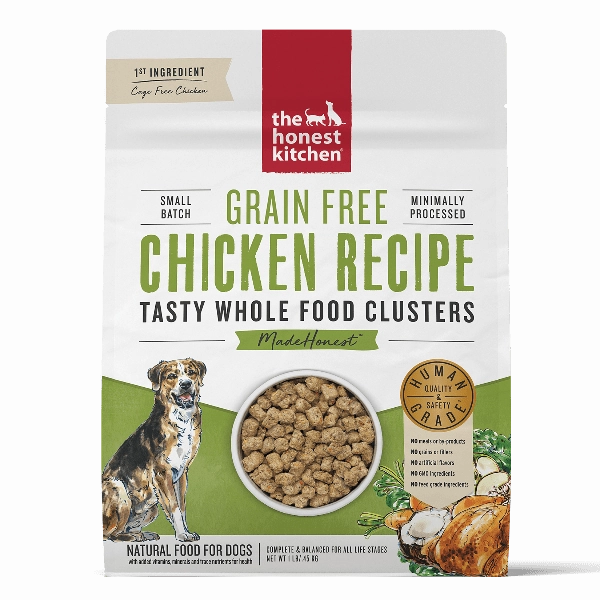 The Honest Kitchen GF Chicken Whole Food Clusters Dry Dog Food