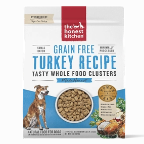 The Honest Kitchen GF Turkey Whole Food Clusters Dry Dog Food, 5lb