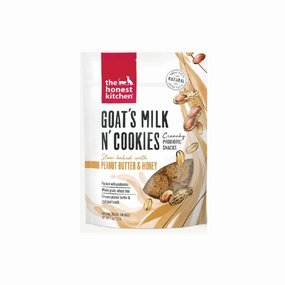 The Honest Kitchen Goat's Milk & Cookies w/ Peanut Butter & Honey Dog Treats